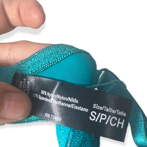 RENE ROLF Sheer Polka Dot Nighty Baby Doll Chemise S - Picture 4 of 4